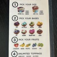 Build Your Own Bowl  at Rawbry in Las Vegas