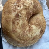 Cinnamon Sugar Bagel  at Jeff's Bagel Run in Kissimmee