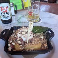 Seasonal fruit crumble 🍑  at Beertown Public House East Gwillimbury in East Gwillimbury