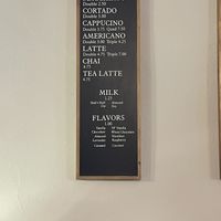 Dairy free options clearly noted    at Artisan Bakery & Cafe in Ouray