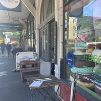 Outside seating  at Cafe The Bethel in North Sydney