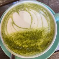 Matcha premixed and sweet  at Cafe The Bethel in North Sydney