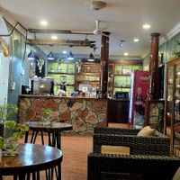 Interior at Green Mango Cafè & Bakery in Battambang