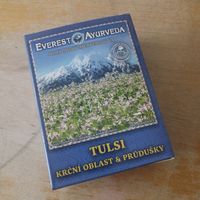 Tulsi tea for 🫁 at Sluníčko in Prague