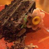 vegan chocolate cake! at Flying Star - Central Ave SE in Albuquerque