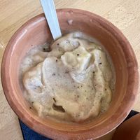 Mango/coconut smoothie bowl   at Aromal - Magnet in Tirana