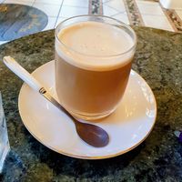 Caffè shakerato con latte di soia at Bar Antico Caffè Viola in Bologna