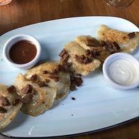 Peirogi dish   at Wish Tree in North Adams