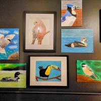 Cute bird theme throughout at Wish Tree in North Adams