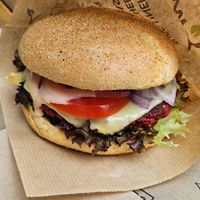 Red Liner burger at Liners Food in Hannover