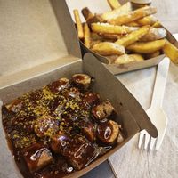 Curry Wurst at Liners Food in Hannover