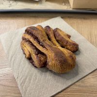 Veganes Franzbrötchen at Liners Food in Hannover