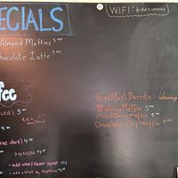 Saturday morning menu  at Moody Mike's Cafe in Lexington