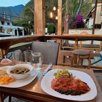 Lovely view! at Cafe Hood in Banos