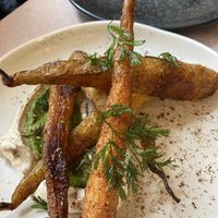 Spiced carrots.  at Oak in Bath