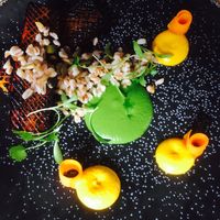 carrot starter.  at Oak in Bath