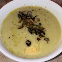 Leek and potato soup of the day  at Oak in Bath