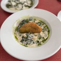 Celeriac, chard & butter beans | April 2025  at Oak in Bath