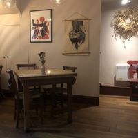 We were in the basement which was quieter and cooler on a hot summer’s day!  at Oak in Bath