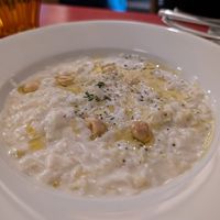 Risotto with 6 hazelnuts at Oak in Bath
