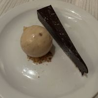 Dark chocolate tart  at Oak in Bath