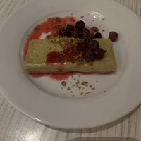 Pistachio ice cream  at Oak in Bath