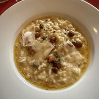 Risotto with Winchester cheese - very filling    at Oak in Bath