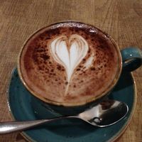 Vegan hot chocolate with an extra touch at Oak in Bath