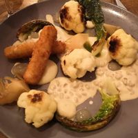 Cauliflower main course at Oak in Bath