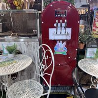 Soft scoop almond based ice cream   at Crepa And You in Kos