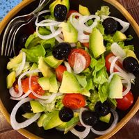 salad 'As Baleas' at As Baleas - Muxia in Muxia