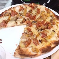 Pizza Insolita at Fausto Pizza in Bellaria-igea Marina