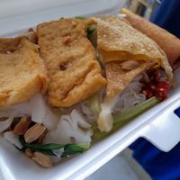 Take away only at No Name Permanent Vegan Street Food Stall in Ho Chi Minh City