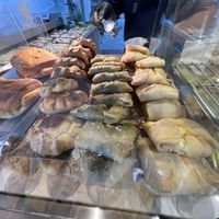 Tiny spinach pies   at Mapkoe & Nikh in Crete