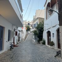 It’s on a parallel street to the main one  at Mapkoe & Nikh in Crete