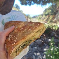 Pâte filo épinard at Mapkoe & Nikh in Crete