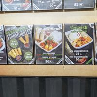 Vegetarian spring rolls & vegan curry  at Aarhus Street Food - Food Court in Aarhus