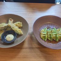 Avocadocrush und vegane Gyoza at Ramen Tatsu in Offenburg