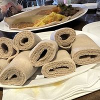 Injeera  #Veganuary at Ghenet in Brooklyn