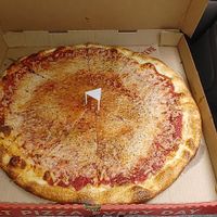 Large vegan void pizza at Sizzle Pie in Eugene