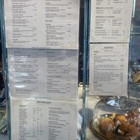 Menu  at Dell'Aria in New York City