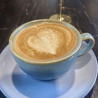 Soy cappuccino   at Dell'Aria in New York City