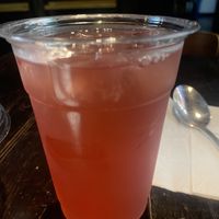 Blueberry Hibiscus lemonade   at Dell'Aria in New York City