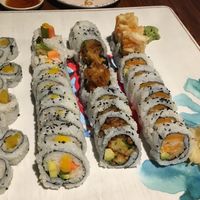 So much sushi! at Ta-Ke Sushi in Saint John