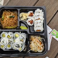 My takeaway at Ta-Ke Sushi in Saint John