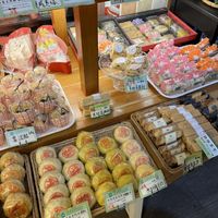 Many vegan baked goods  at Kapok Vegetarian Bakery in Taipei