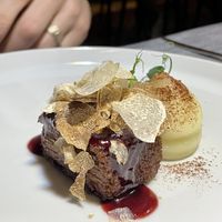 Langarolo with Redefine Meat, hazelnuts, Barbera reduction and white truffle   at Soul Kitchen - Creatività Vegetale in Turin