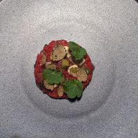 Watermelon carpaccio at Soul Kitchen - Creatività Vegetale in Turin