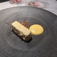 Frozen dessert hazelnut, white chocolate at Soul Kitchen - Creatività Vegetale in Turin