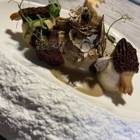 Fake meat di soia fermentata con scaglie di tartufo   at Soul Kitchen - Creatività Vegetale in Turin